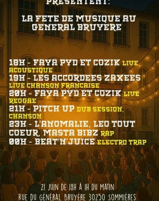 Fête de la musique de Sommières