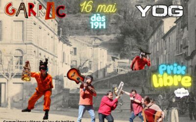 2ème concert du Jeu de Ballon avec Yog et Garric